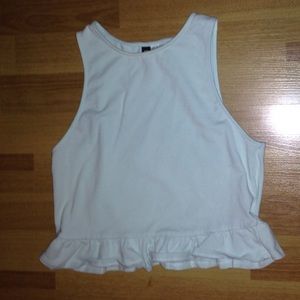 H&M Divided Crop Top Size Small